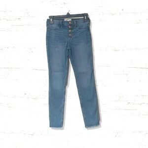 Abercrombie kids high rise Jean jeggings 11/12